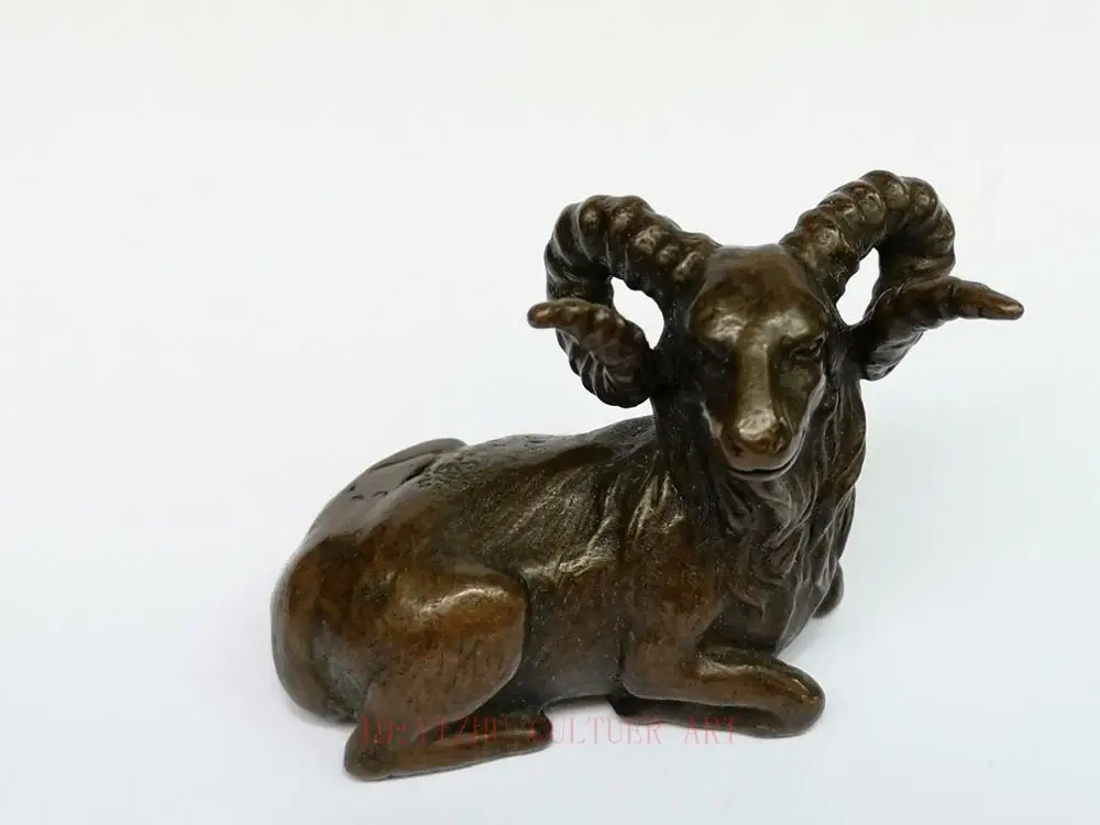 YIZHU CULTUER ART Collection Old China Bronze Carving Sheep Statue Pendant or Paperweight Family Decoration Gift
YIZHU CULTUER ART Collection Old China Bronze Carving Sheep Statue Pendant or Paperweight Family Decoration Gift