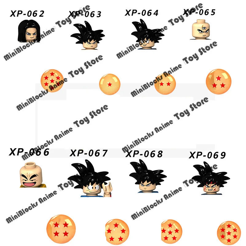 Japanese Anime Cartoon Dragon Ball Z Buliding Blocks Bricks Mini Action Figures Heads series Educational Kids Toys Birthday Gift 
Japanese Anime Cartoon Dragon Ball Z Buliding Blocks Bricks Mini Action Figures Heads series Educational Kids Toys Birthday Gift