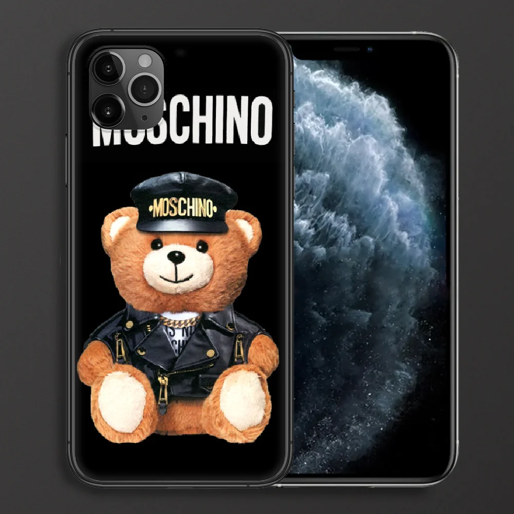 Italy Luxury Bear Brand Phone Case For iPhone 4 4s 5 5S SE 5C 6 6S 7 8 Plus X XS XR 11 12 Mini Pro Max 2020 black Coque Trend
Italy Luxury Bear Brand Phone Case For iPhone 4 4s 5 5S SE 5C 6 6S 7 8 Plus X XS XR 11 12 Mini Pro Max 2020 black Coque Trend