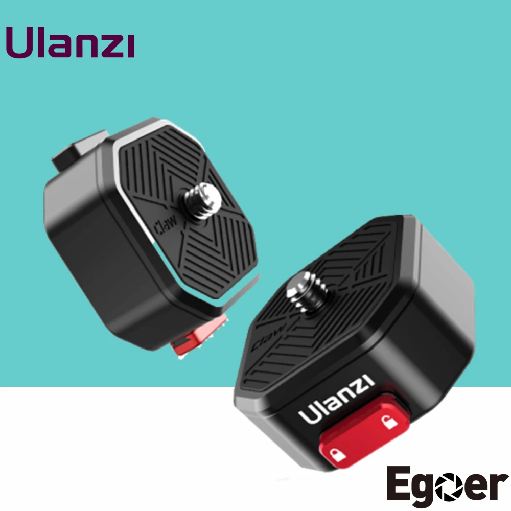 Ulanzi Claw Quick Release Plate Clamp DSLR Gopro Action Camera Quick Instal System Tripod Adapter Mount Plate Board
Ulanzi Claw Quick Release Plate Clamp DSLR Gopro Action Camera Quick Instal System Tripod Adapter Mount Plate Board