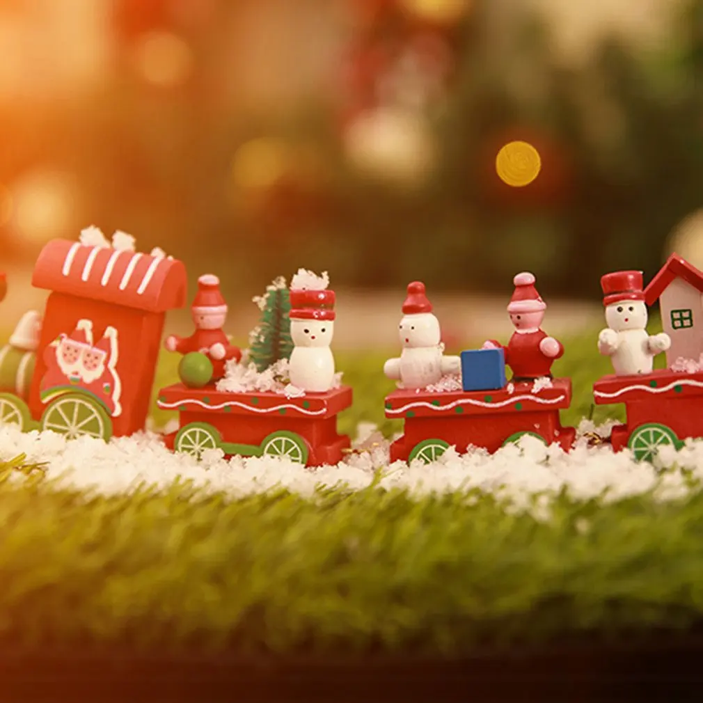 Christmas Decoration Mini Christmas Wooden Train Decoration Santa Claus Gifts Wooden Christmas Toy Train
Christmas Decoration Mini Christmas Wooden Train Decoration Santa Claus Gifts Wooden Christmas Toy Train
