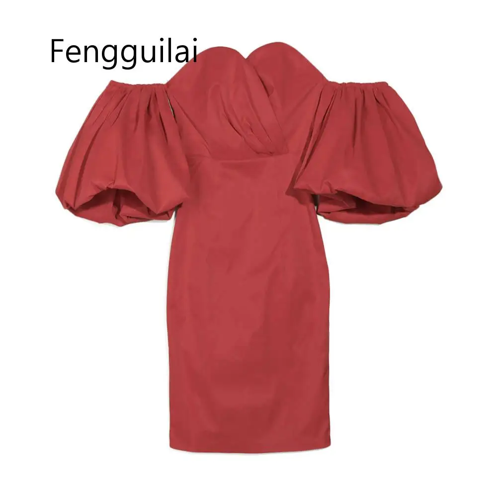 New Vintage Puff Sleeve Women Spring Summer Short Elegant Slim Fit Mini Ladies Party Dresses 
New Vintage Puff Sleeve Women Spring Summer Short Elegant Slim Fit Mini Ladies Party Dresses