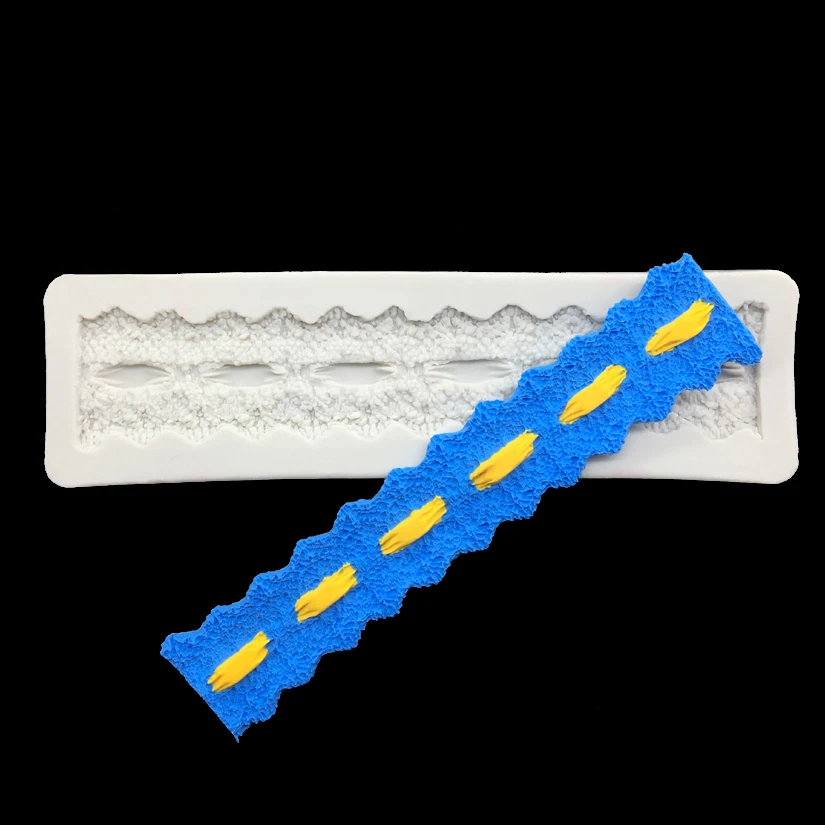 Wholesale 10 pcs Lace Shape Silicone Mold Sugarcraft Chocolate Cupcake Baking Mold Fondant Cake Decorating Tools
Wholesale 10 pcs Lace Shape Silicone Mold Sugarcraft Chocolate Cupcake Baking Mold Fondant Cake Decorating Tools