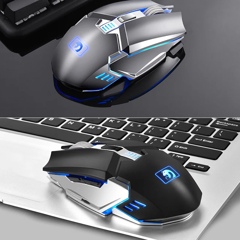 M312 7 программируемых кнопок USB проводной светодиодный 2400 dpi регулируемая мышь 6