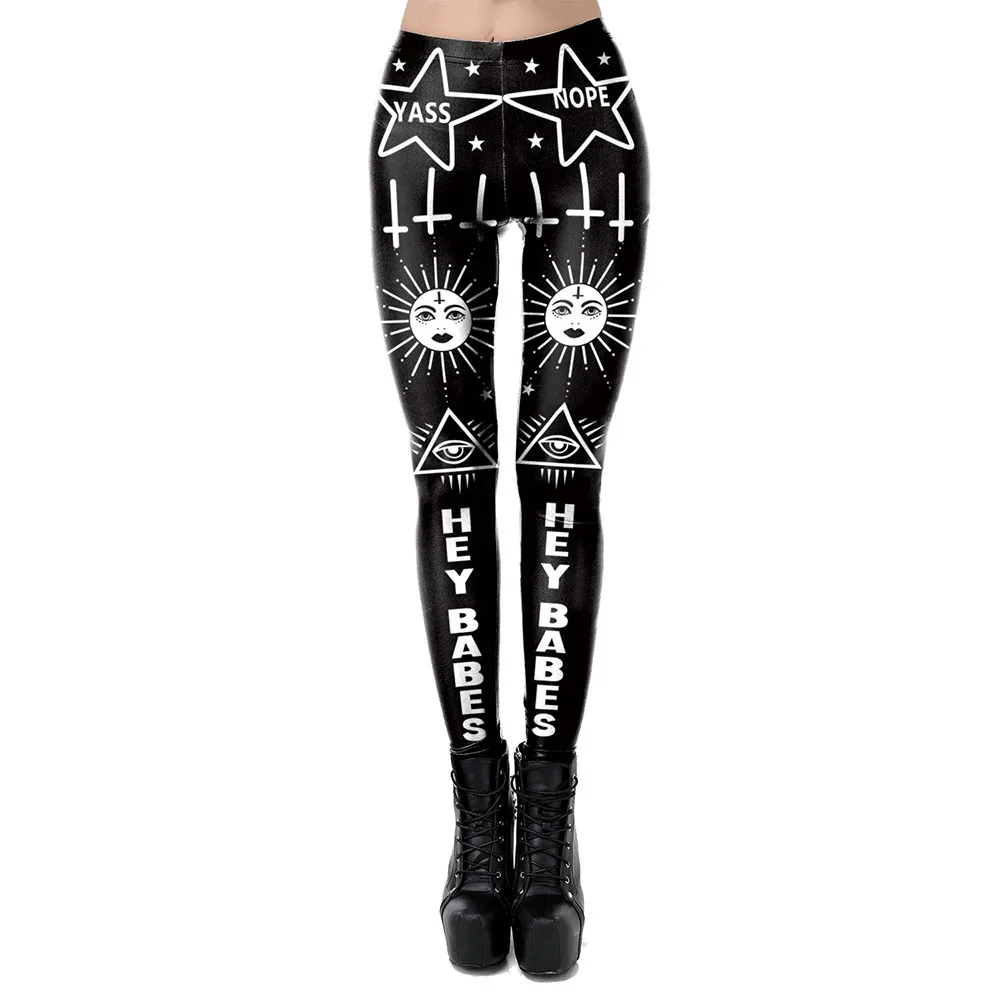 Women Punk Workout Fitness 3D Printed Leggings Girls Mid Waist Party Sport Yoga Elastic Leggins Trousers Halloween Cosplay Pants
Women Punk Workout Fitness 3D Printed Leggings Girls Mid Waist Party Sport Yoga Elastic Leggins Trousers Halloween Cosplay Pants
