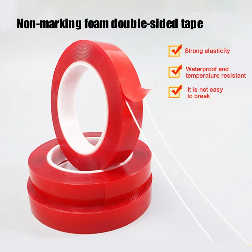 Double-sided Adhesive Transparent Acrylic Foam Adhesive Tape Glue Strengthen Tape Paste for Car Home Decor Accessories dropshipp
Double-sided Adhesive Transparent Acrylic Foam Adhesive Tape Glue Strengthen Tape Paste for Car Home Decor Accessories dropshipp