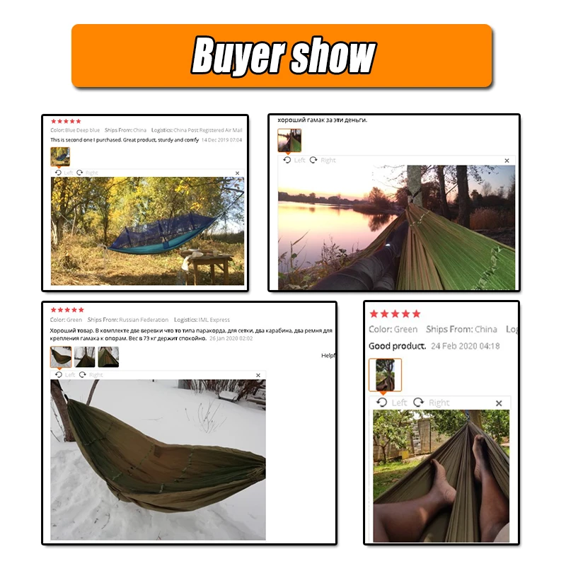 Camping/garden Hammock with Mosquito Net Outdoor Furniture 1-2 Person Portable Hanging Bed Strength Parachute Fabric Sleep Swing
Camping/garden Hammock with Mosquito Net Outdoor Furniture 1-2 Person Portable Hanging Bed Strength Parachute Fabric Sleep Swing