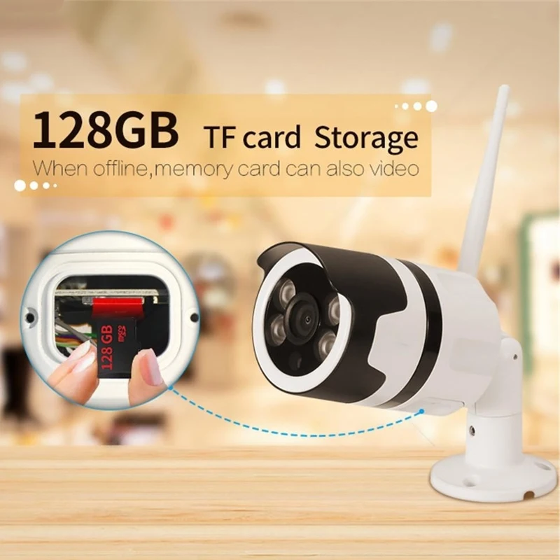 Waterproof Wireless HD Camera Outdoor Motion Detection APP View Color Night Vision IR-CUT Dual Light Phone Remote Photography
Waterproof Wireless HD Camera Outdoor Motion Detection APP View Color Night Vision IR-CUT Dual Light Phone Remote Photography