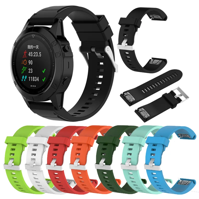 Quick Release Easyfit Watch Band Silicone Sports Wristband Strap For Garmin fenix 6s/fenix 5S/Fenix 5S Plus GPS Smart Watch
Quick Release Easyfit Watch Band Silicone Sports Wristband Strap For Garmin fenix 6s/fenix 5S/Fenix 5S Plus GPS Smart Watch