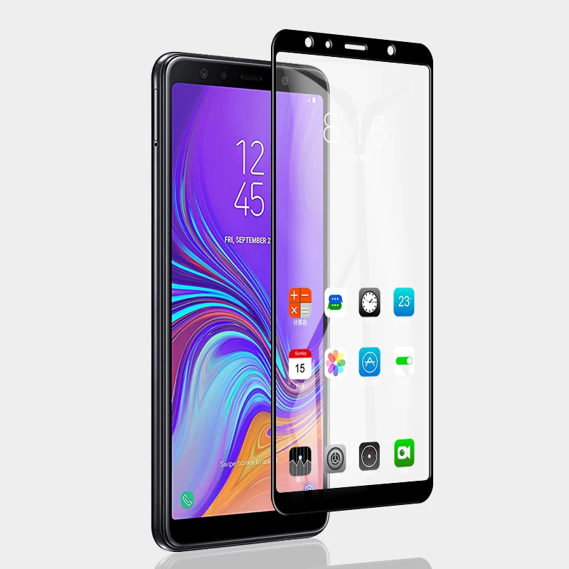 HD закаленное Стекло для samsung Galaxy A9 A6 A8 A7 2018 Экран протектор A5 A3 2017 2016 защитный