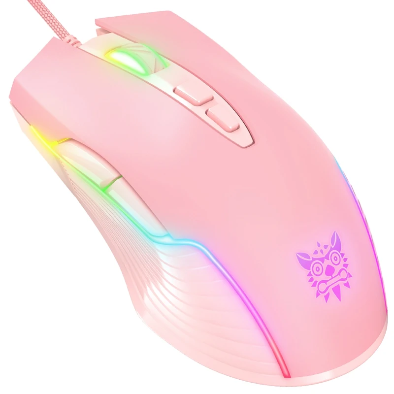 ONIKUMA CW905 Wired Mouse 6400 DPI USB Gaming Mouse 7-Button Design Breathing LED Color for Desktop and Laptop Gamers
ONIKUMA CW905 Wired Mouse 6400 DPI USB Gaming Mouse 7-Button Design Breathing LED Color for Desktop and Laptop Gamers