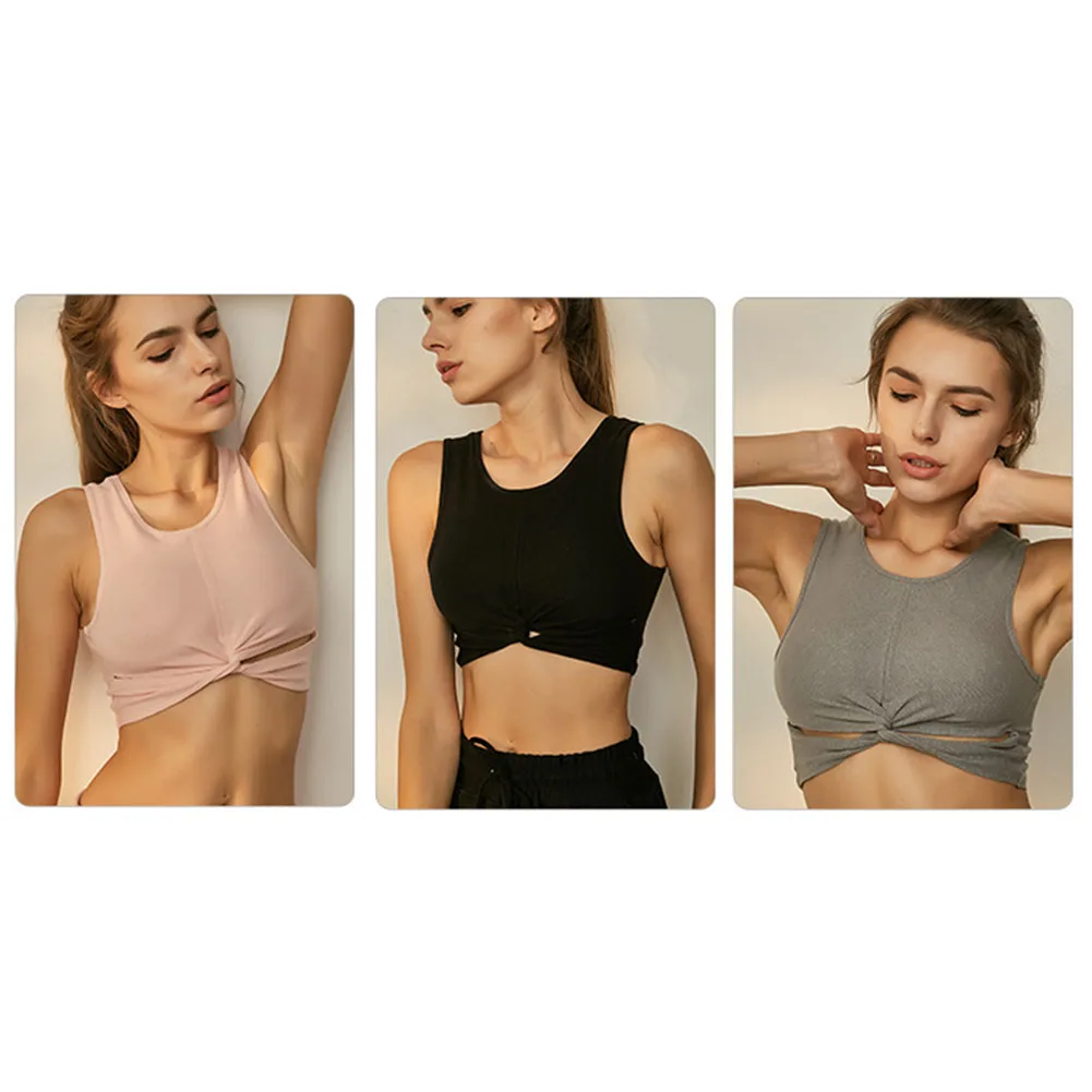 Women Yoga Athletic Vest Sports Bra Padded Bras Soft Crop Top Stretch Gym High Elastic Speed Sports Underwear
Women Yoga Athletic Vest Sports Bra Padded Bras Soft Crop Top Stretch Gym High Elastic Speed Sports Underwear