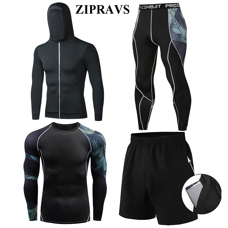 Men's brand fitness suit MMA rash protective gear men's gym long-sleeved T-shirt sportswear tights fitness running clothes
Men's brand fitness suit MMA rash protective gear men's gym long-sleeved T-shirt sportswear tights fitness running clothes