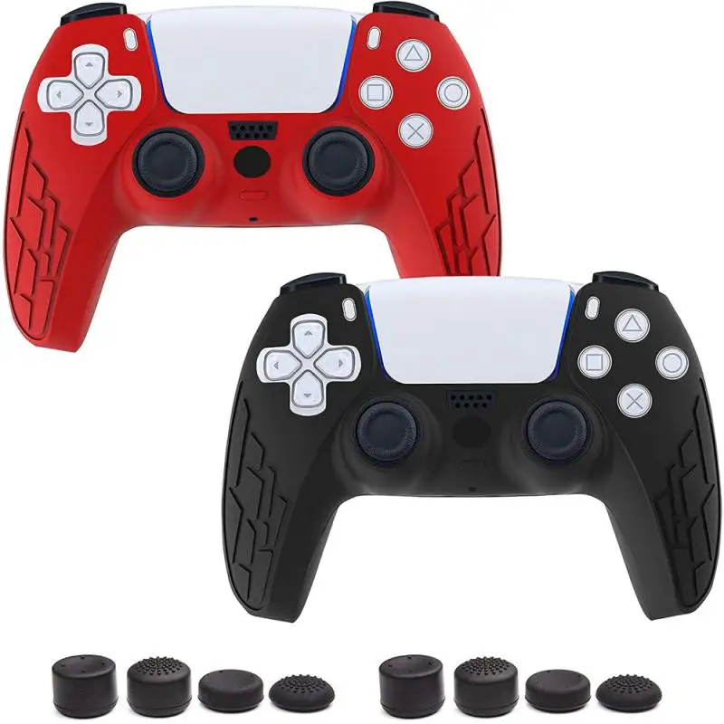 Silicone Case With 8 Thumb Grips For PS5 Personalized Camouflage Silicone Case Game Console Handle Cover For PS 5 Accessories
Silicone Case With 8 Thumb Grips For PS5 Personalized Camouflage Silicone Case Game Console Handle Cover For PS 5 Accessories
