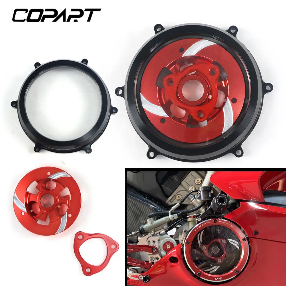 For Ducati Panigale 1199 1299 959 1299-R Motorcycle CNC Engine Clutch Cover Spring Retainer Racing Clear Pressure Plate Guard
For Ducati Panigale 1199 1299 959 1299-R Motorcycle CNC Engine Clutch Cover Spring Retainer Racing Clear Pressure Plate Guard