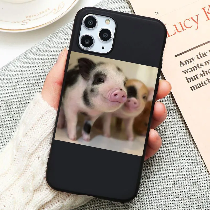 Funny Cartoon Pig clear Phone Case For iphone 11 12 Pro Max XS Max X XR Case For iphone 6s 7 8 Plus Soft Cover Cute Couple Cases
Funny Cartoon Pig clear Phone Case For iphone 11 12 Pro Max XS Max X XR Case For iphone 6s 7 8 Plus Soft Cover Cute Couple Cases