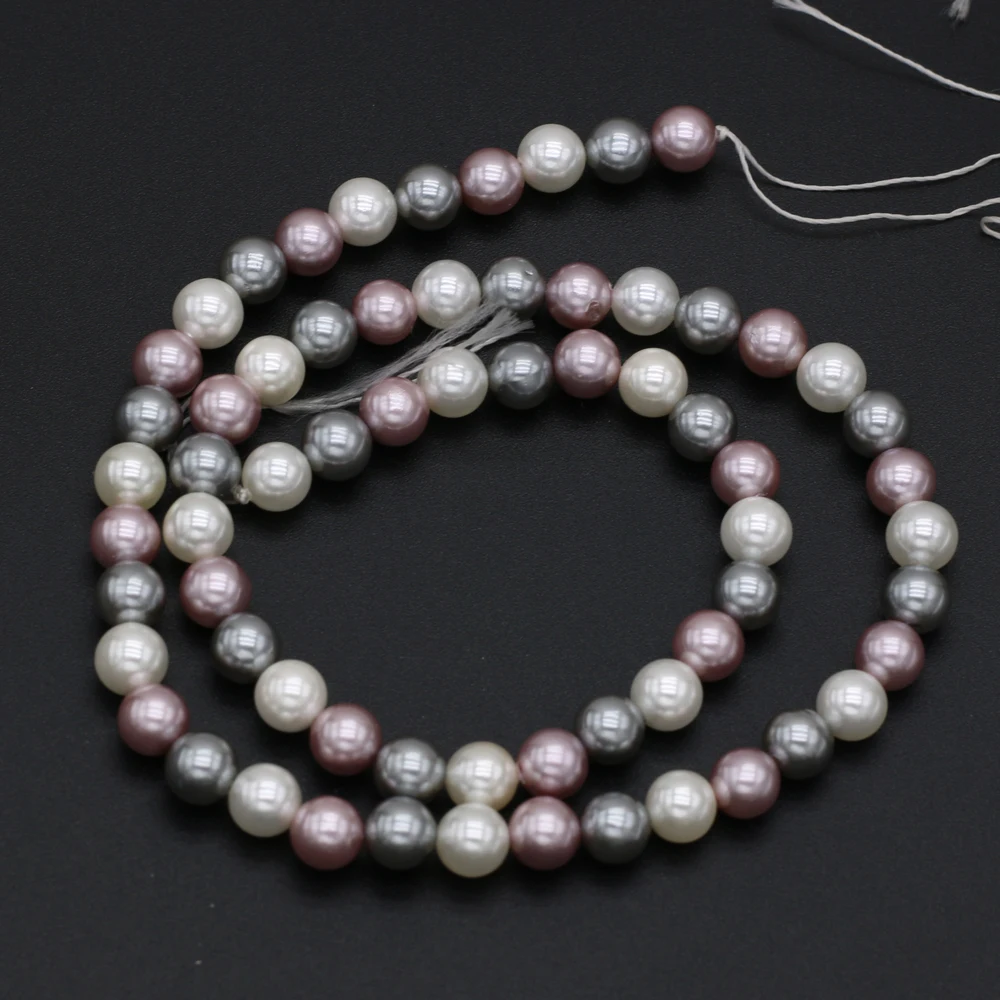 Natural shell bead fritillary round mixed color beaded loose beads for jewelry making DIY necklace bracelet earrings accessory
Natural shell bead fritillary round mixed color beaded loose beads for jewelry making DIY necklace bracelet earrings accessory