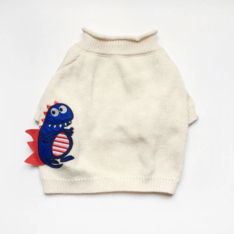 stereo small dinosaur pet sweater French bulldog Bago schnauzer fat dog autumn and winter small dog sweater
stereo small dinosaur pet sweater French bulldog Bago schnauzer fat dog autumn and winter small dog sweater