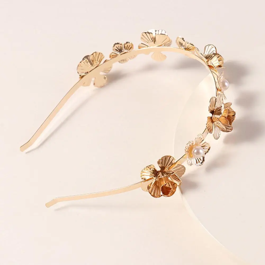 Ladies Retro Style Hair Accessories For Girls Pearl Simple Headband Generous Headbands Leaves Flower X5X2 
Ladies Retro Style Hair Accessories For Girls Pearl Simple Headband Generous Headbands Leaves Flower X5X2