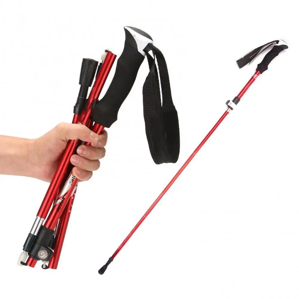 Outdoor Sport Climbing 5 Section Folding Walk Stick Aluminum Alloy Trekking Pole Walk Stick
Outdoor Sport Climbing 5 Section Folding Walk Stick Aluminum Alloy Trekking Pole Walk Stick
