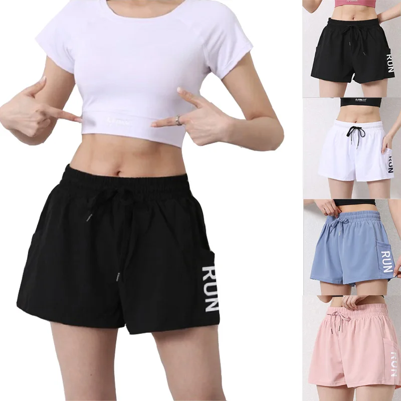 Yoga Shorts Women Fitness Double Layered Elastic Running Workout Shorts Leggings For Ladies Gym Pocket Sport Short Sportswear
Yoga Shorts Women Fitness Double Layered Elastic Running Workout Shorts Leggings For Ladies Gym Pocket Sport Short Sportswear