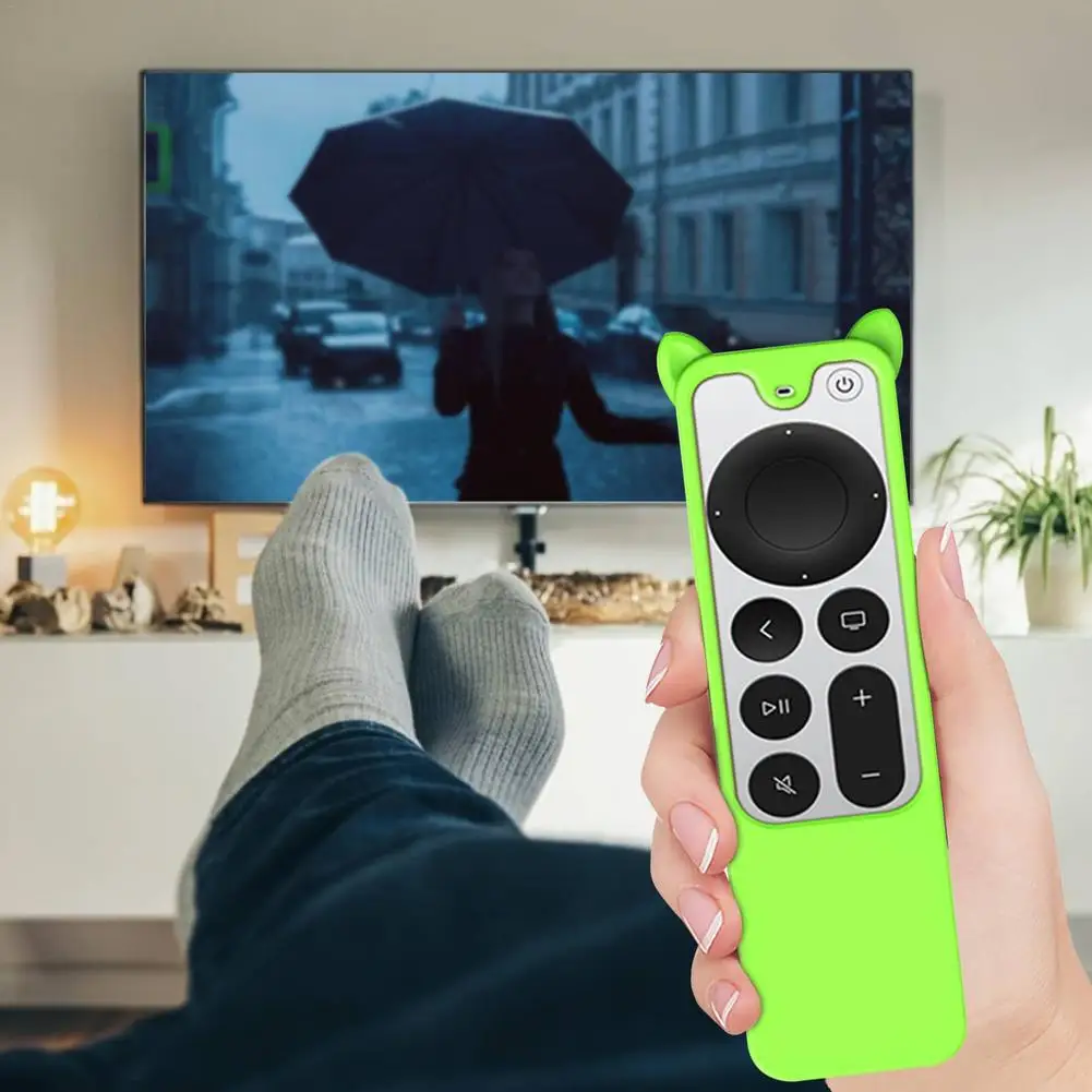 Luminous Silicone Remote Control Bright anti-fingerprint Protective Cover Anti-slip Case For 2021 New TV 4K Remote Control
Luminous Silicone Remote Control Bright anti-fingerprint Protective Cover Anti-slip Case For 2021 New TV 4K Remote Control