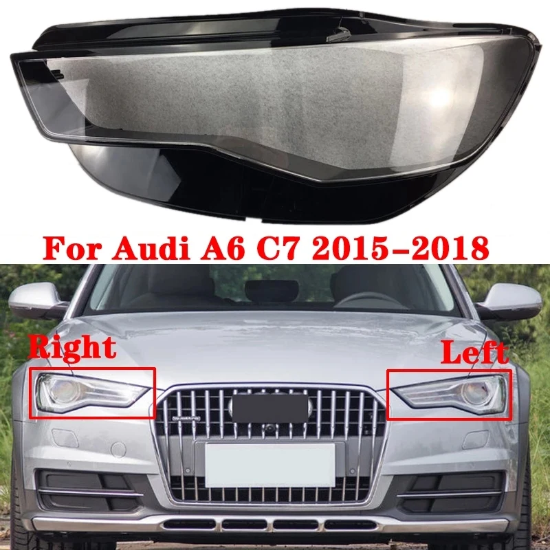 Car Front Headlamp Cover Transparent Lampshade Headlight Cover Shell Mask Lens for- A6 A6L C7 2015-2018
Car Front Headlamp Cover Transparent Lampshade Headlight Cover Shell Mask Lens for- A6 A6L C7 2015-2018