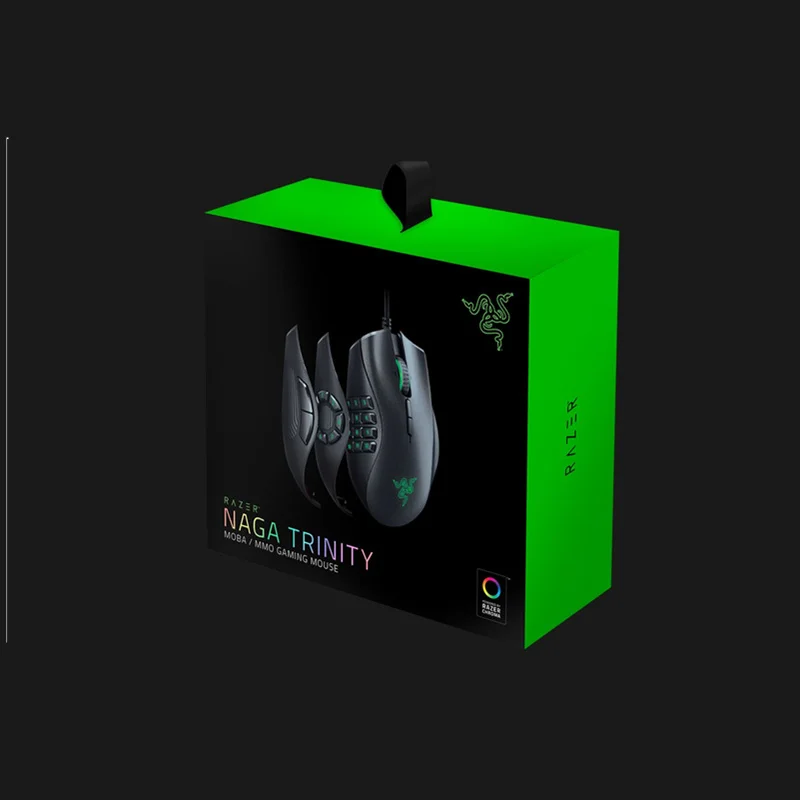Razer Naga Trinity Comfortable Gaming Mouse 5G Optical Sensor with True 16,000 DPI Mechanical Mouse Switches Original Mice
Razer Naga Trinity Comfortable Gaming Mouse 5G Optical Sensor with True 16,000 DPI Mechanical Mouse Switches Original Mice