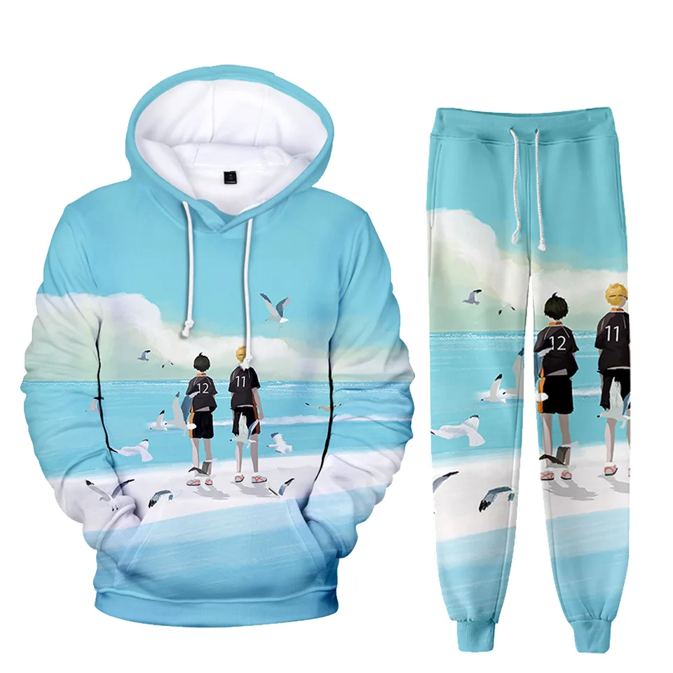 2021 New 3D Print Haikyuu Hip hop Harajuku Long-sleeved Hooded 2Pcs Women/Men Autumn Casual Tracksuit Hoodies Pants
2021 New 3D Print Haikyuu Hip hop Harajuku Long-sleeved Hooded 2Pcs Women/Men Autumn Casual Tracksuit Hoodies Pants