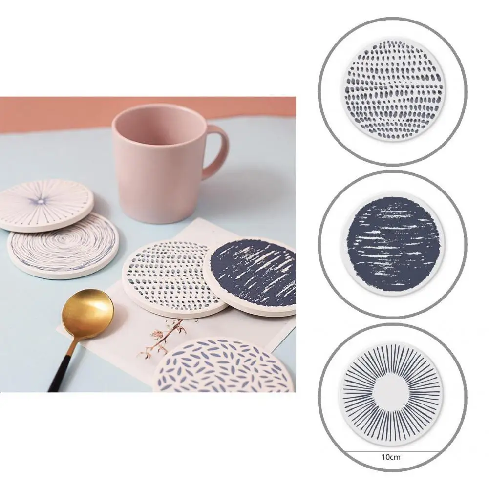 Attractive Cup Coaster Anti-wear Multicolor Elegant Abstract Pattern Cup Mat Bowl Pad Bowl Pad
Attractive Cup Coaster Anti-wear Multicolor Elegant Abstract Pattern Cup Mat Bowl Pad Bowl Pad
