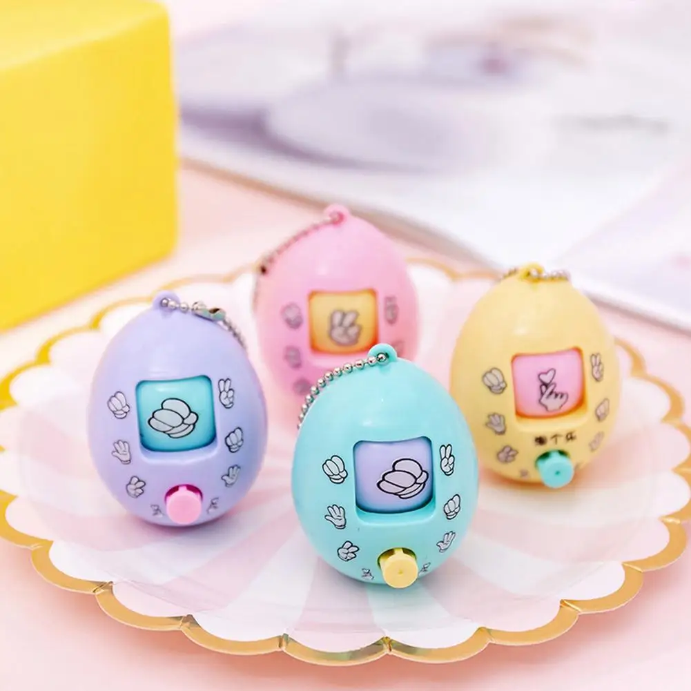 Games Keychain Pendant Fist Hands Scissors Play Toy Colorful Round Egg Keychain Party Interactive Toy
Games Keychain Pendant Fist Hands Scissors Play Toy Colorful Round Egg Keychain Party Interactive Toy