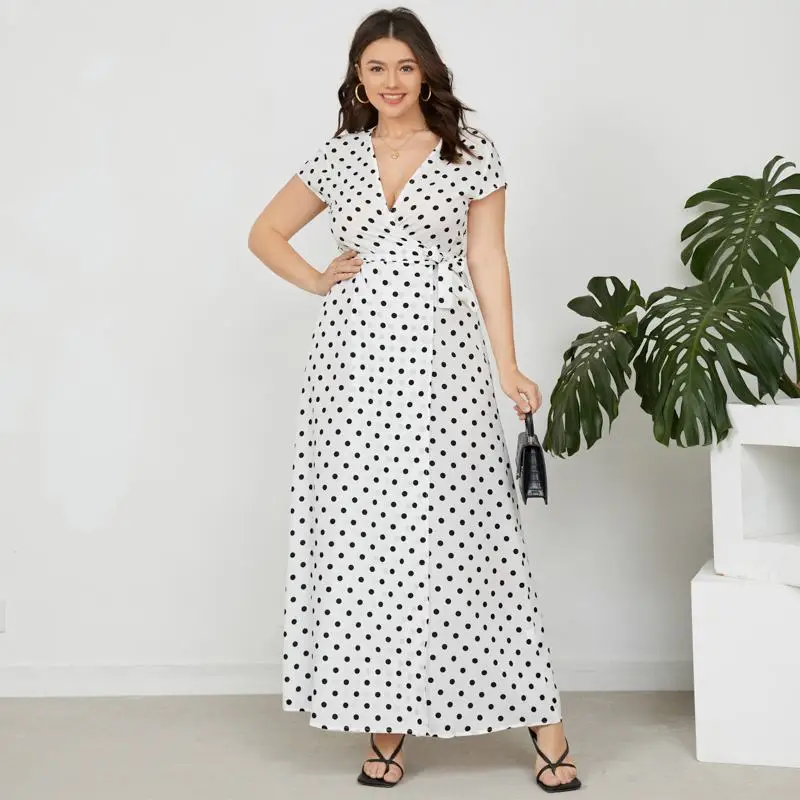 Celmia Women Short Sleeve Bohemian Maxi Sundress Fashion Sexy Split Hem Dress Casual V-Neck Long Dress Belted Vestidos Plus Size
Celmia Women Short Sleeve Bohemian Maxi Sundress Fashion Sexy Split Hem Dress Casual V-Neck Long Dress Belted Vestidos Plus Size