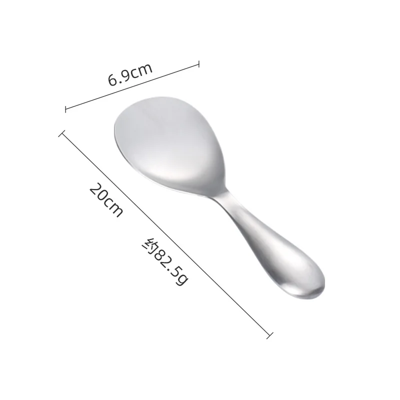 Ложка для риса из нержавеющей стали, 304
Ложка для риса из нержавеющей стали, 304