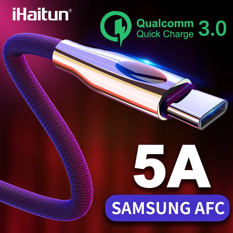 2019 быстрая зарядка 4.0 зарядное устройство USB Type C кабель для тфонов Samsung Galaxy A50 A70 A80