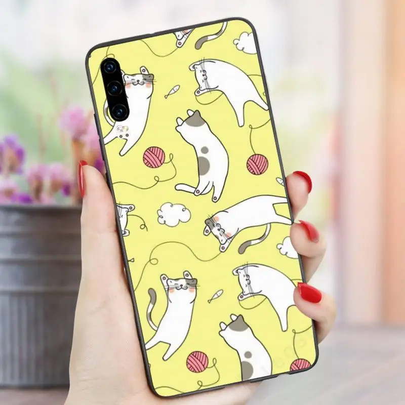 Cute cat Pattern Phone Case For Huawei P9 P10 P20 P30 Pro Lite smart Mate 10 Lite 20 Y5 Y6 Y7 2018 2019
Cute cat Pattern Phone Case For Huawei P9 P10 P20 P30 Pro Lite smart Mate 10 Lite 20 Y5 Y6 Y7 2018 2019
