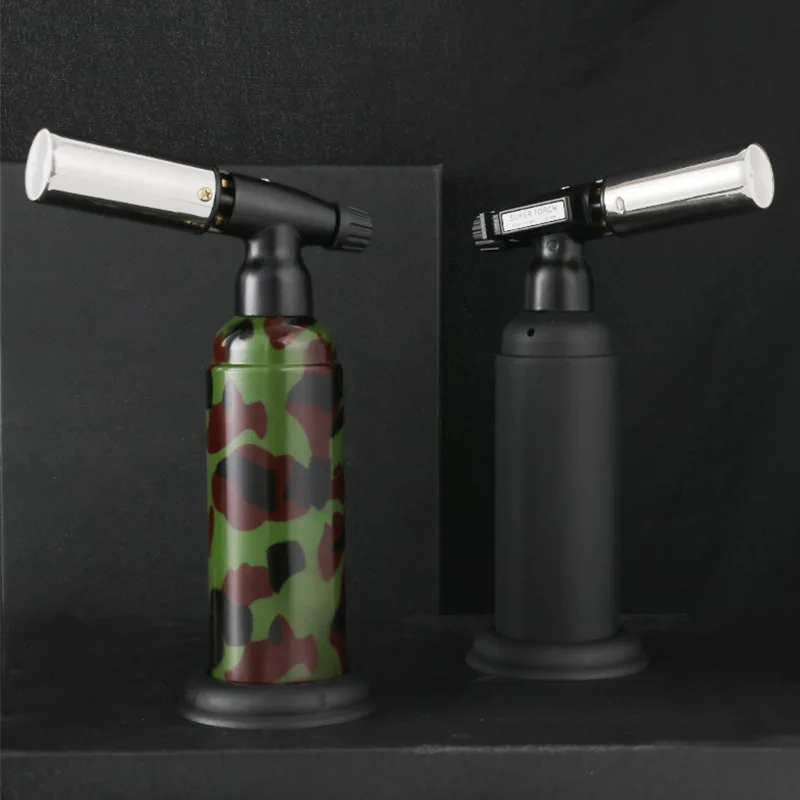 Large Firepower Spray Gun Inflatable Windproof Double Fire Direct Injection Cigar Welding Torch Home Kitchen Outdoor Barbecue
Large Firepower Spray Gun Inflatable Windproof Double Fire Direct Injection Cigar Welding Torch Home Kitchen Outdoor Barbecue