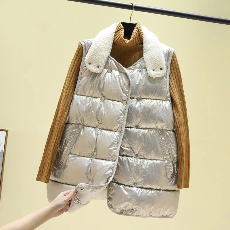 Women's Vest Winter Autumn Coat Parka Down Cotton Sleeveless Jacket Outerwear Vests of Women Parkas KJ4070
Women's Vest Winter Autumn Coat Parka Down Cotton Sleeveless Jacket Outerwear Vests of Women Parkas KJ4070