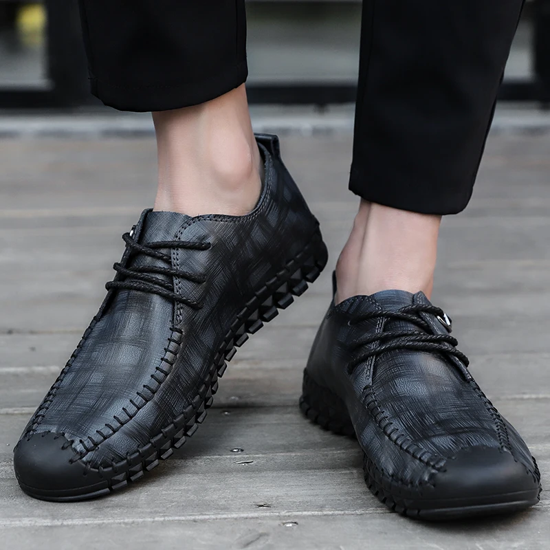 Shoe Casual Man Leisure Shoes Zapatos Hombre Casual Men's Leather Casuales Para De Cuero Male Shoe Men Black Mens Hot Sale
Shoe Casual Man Leisure Shoes Zapatos Hombre Casual Men's Leather Casuales Para De Cuero Male Shoe Men Black Mens Hot Sale