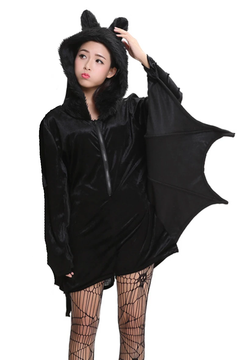 Carnival Parent-Child Animal Black Bat Vampire Costume Flannel Jumpsuit Cosplay Halloween Party Fancy Dress
Carnival Parent-Child Animal Black Bat Vampire Costume Flannel Jumpsuit Cosplay Halloween Party Fancy Dress