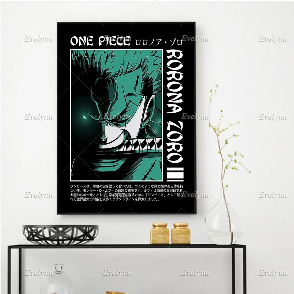 Anime One Piece Rorona Zoro Posters And Prints On Canvas Nordic Wall Art Pictures Living Room Modular Home Decor Floating Frame
Anime One Piece Rorona Zoro Posters And Prints On Canvas Nordic Wall Art Pictures Living Room Modular Home Decor Floating Frame