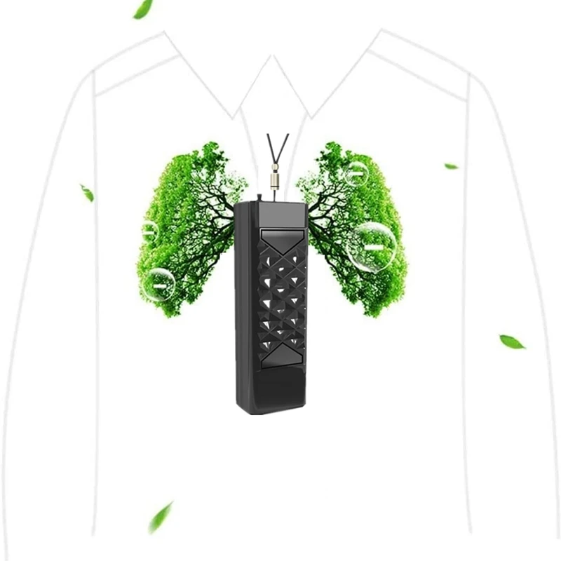 Personal Air Purifier Necklace Wearable USB Portable Mini Air Purifier USB Air Cleaner Negative Ion Generator 2Pack
Personal Air Purifier Necklace Wearable USB Portable Mini Air Purifier USB Air Cleaner Negative Ion Generator 2Pack