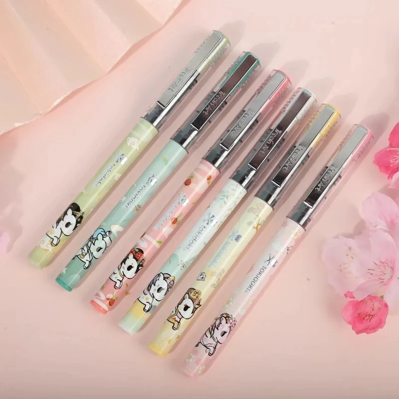 New TOKIDOKI Kawaii 702 Direct Liquid Pen For Smooth Writing Durable Writing Products Black Color Blind Box Stationery Pen 0.5mm
New TOKIDOKI Kawaii 702 Direct Liquid Pen For Smooth Writing Durable Writing Products Black Color Blind Box Stationery Pen 0.5mm