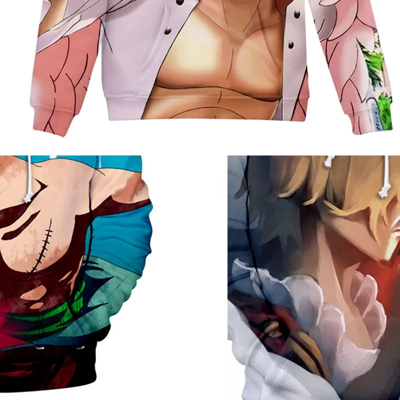 Unisex Anime Cosplay Men Hoodies Sweatshirts 4XL Halloween Costumes For Women Men
Unisex Anime Cosplay Men Hoodies Sweatshirts 4XL Halloween Costumes For Women Men