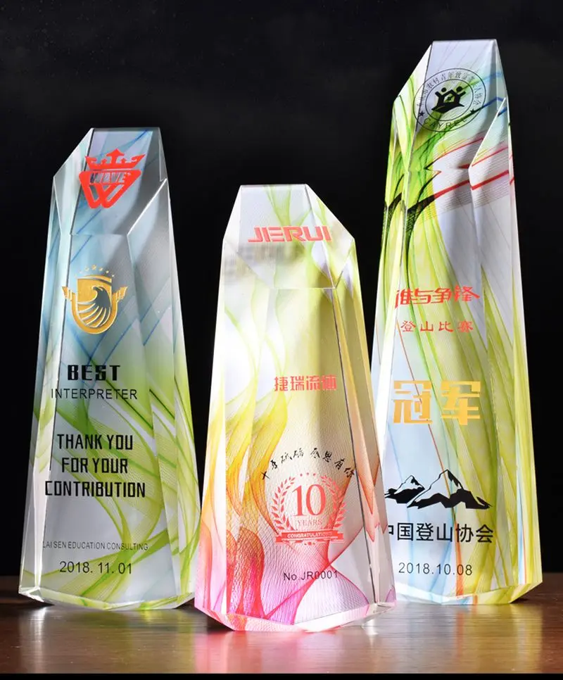 Hot Inclined Plane Colour Printing The Summit Of Iceberg Crystal Trophy Customized Awards Match Prize Excellent Staff Trophy Cup
Hot Inclined Plane Colour Printing The Summit Of Iceberg Crystal Trophy Customized Awards Match Prize Excellent Staff Trophy Cup