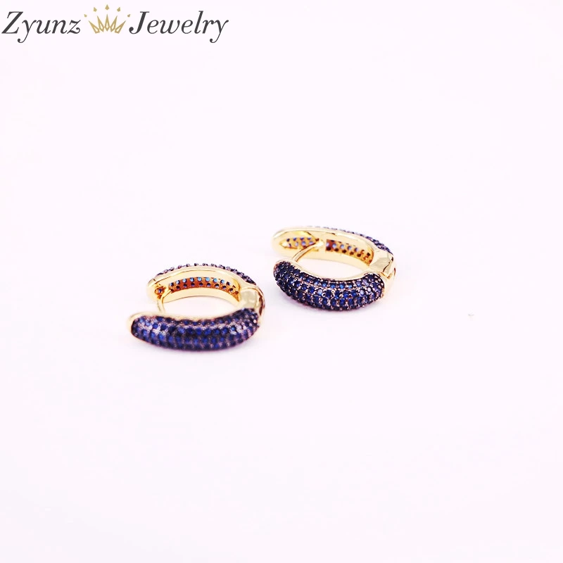 5 Pairs, New Mix Color CZ Zircon Gold Earrings for Women Geometric Hoop Earrings
5 Pairs, New Mix Color CZ Zircon Gold Earrings for Women Geometric Hoop Earrings