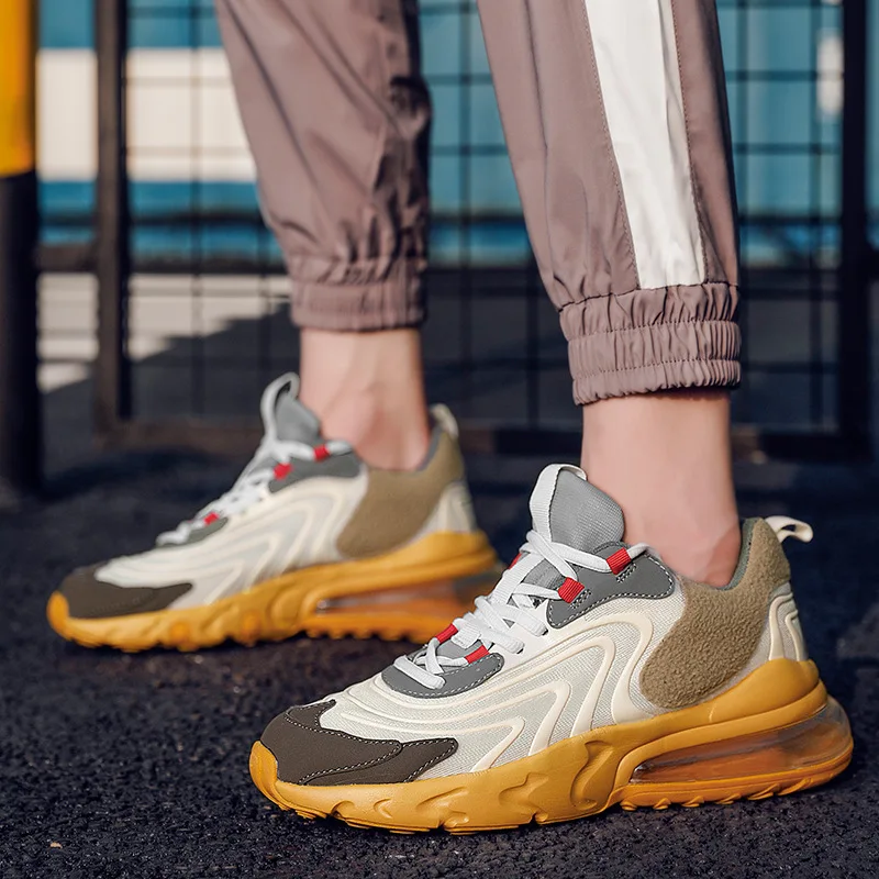 2020 men's autumn and winter air cushion leisure sports shoes mesh breathable outdoor comfortable running shoes sneakers men 
2020 men's autumn and winter air cushion leisure sports shoes mesh breathable outdoor comfortable running shoes sneakers men