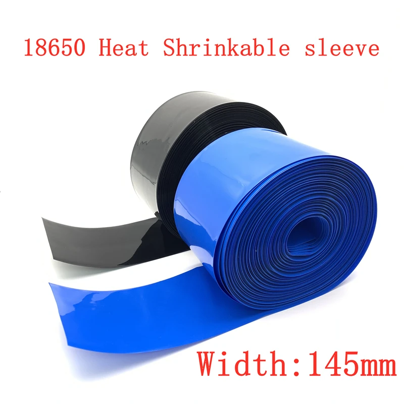 PVC Heat Shrink Tube Width 145mm 18650 Lithium Battery Film Wrap Sheath Cover Insulated Cable Sleeve Pack Protection Multicolor
PVC Heat Shrink Tube Width 145mm 18650 Lithium Battery Film Wrap Sheath Cover Insulated Cable Sleeve Pack Protection Multicolor