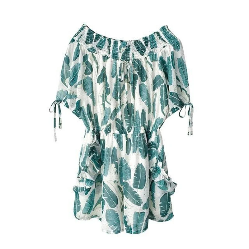 One-shoulder Printed Jumpsuit 2021 Fashion Women Summer New Style Korean Chiffon High Waist Wide Leg Shorts Jumpsuits Y433
One-shoulder Printed Jumpsuit 2021 Fashion Women Summer New Style Korean Chiffon High Waist Wide Leg Shorts Jumpsuits Y433