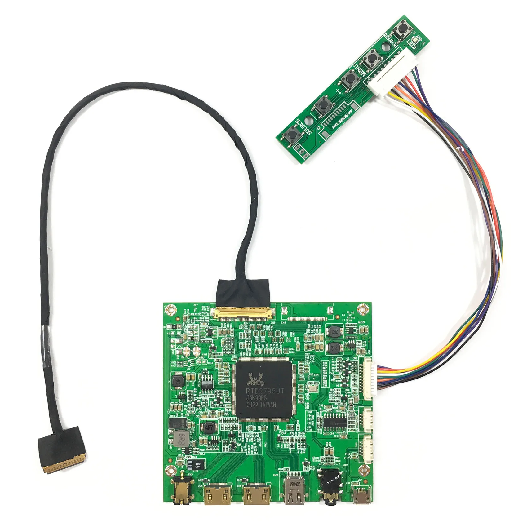 HD MI controller Board Compatible Work with 15.6inch 1920x1080 120Hz B156HHE-GA1 N156HHE-GA2 LCD Screen
HD MI controller Board Compatible Work with 15.6inch 1920x1080 120Hz B156HHE-GA1 N156HHE-GA2 LCD Screen