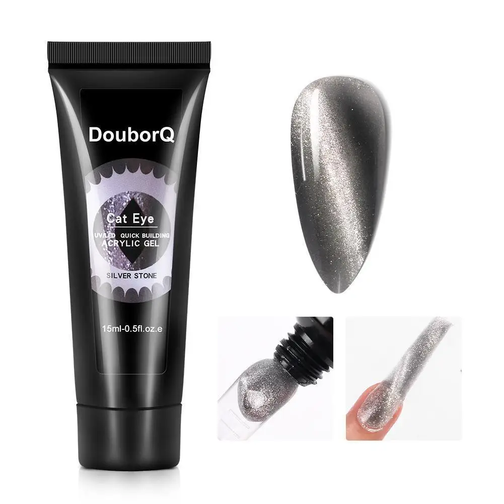 Nail Extension Gel Cat Eye Jelly Gel UV Building Enhancement Glitter Glue Manicure Gel Nail Phototherapy Tips K5P1
Nail Extension Gel Cat Eye Jelly Gel UV Building Enhancement Glitter Glue Manicure Gel Nail Phototherapy Tips K5P1